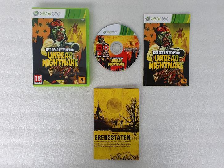 Xbox 360: Red Dead Redemption - Undead Nightmare, Spelcomputers en Games, Games | Xbox 360, Gebruikt, Avontuur en Actie, 1 speler