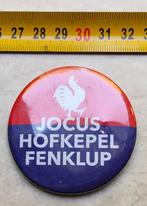 Vastelaovend of carnaval button V.V.G. Jocus Hofkepél, Ophalen of Verzenden, Gebruikt