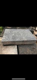 Gratis Antraciet tegels, Tuin en Terras, Tegels en Klinkers, Ophalen, Gebruikt, 10 m² of meer, Beton