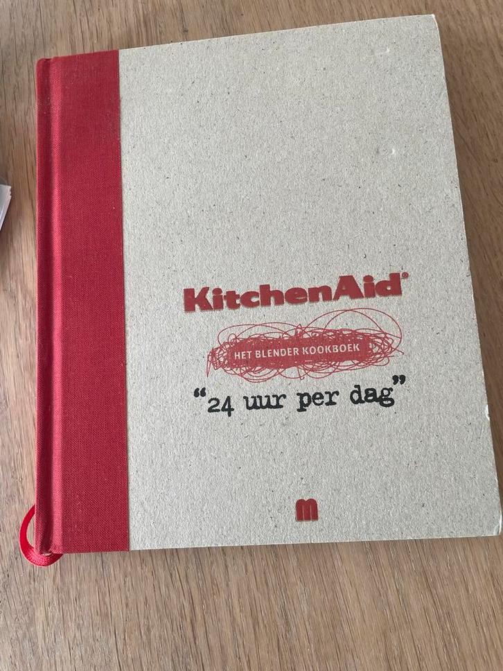 KitchenAid Blender Kookboek!, Witgoed en Apparatuur, Blenders, Zo goed als nieuw, Blender, Ophalen of Verzenden