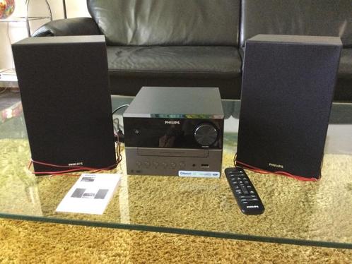 Philips radio cd speler 2 boxen met garantie tot dec. 2026, Audio, Tv en Foto, Radio's, Zo goed als nieuw, Radio, Met cd-speler