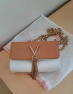 Valentino Bags Divina wit camel schoudertas crossbody tas, Ophalen of Verzenden, Nieuw, Wit, Leer