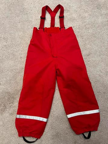 Regenbroek H&M rood maat 116 beschikbaar voor biedingen