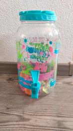 Limonadekan met kraantje + 20 herbruikbare ijsblokjes, Huis en Inrichting, Keuken | Keukenbenodigdheden, Ophalen, Nieuw
