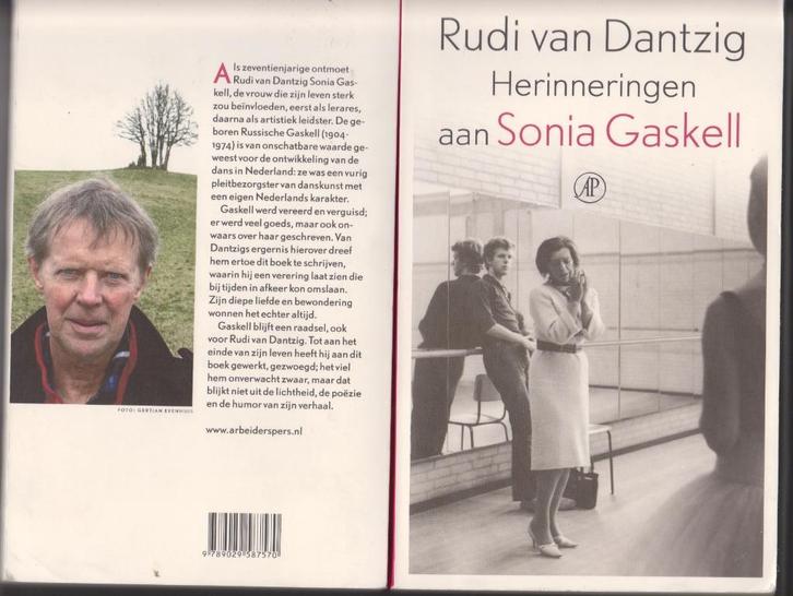 Herinneringen aan Sonia Gaskell - Rudi van Dantzig, Boeken, Literatuur, Gelezen, Nederland, Ophalen of Verzenden