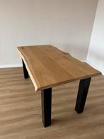 Massief eikenhouten eettafel | boomstam | 160x90cm, Ophalen, 200 cm of meer, 50 tot 100 cm, Zo goed als nieuw