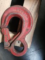 Rode hijshaak met veiligheidspal, Ophalen of Verzenden