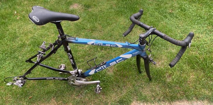 Frame racefiets cyclocross, Fietsen en Brommers, Fietsen | Racefietsen, Gebruikt, Overige merken, Meer dan 20 versnellingen, Aluminium