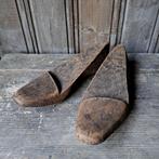 Brocante oude houten schoenmallen leest oude patina *Etage3*, Gebruikt, ., Ophalen of Verzenden, .