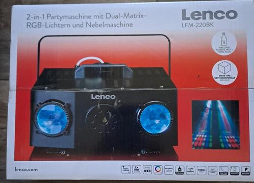 LENCO LFM-220BK - Dubbel Matrix RGB party LED verlichting, Hobby en Vrije tijd, Feestartikelen, Nieuw, Overige typen, Ophalen