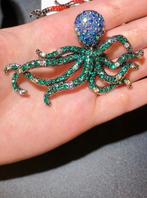 Octopus broche, Sieraden, Tassen en Uiterlijk, Ophalen of Verzenden, Nieuw, Overige materialen