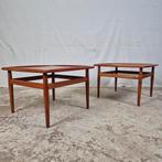 Grete Jalk, Glostrup vintage Deense salontafels bijzettafels, Ophalen, Gebruikt, 50 tot 100 cm, Glostrup