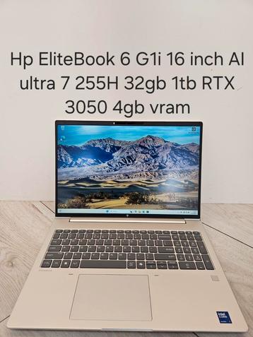 Nieuw: Hp EliteBook 6 G1i 16 inch Ultra 7 255H 32gb 1tb 3050 beschikbaar voor biedingen
