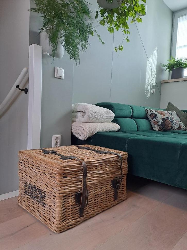 Grote opbergmand/ opbergkist/ speelgoedkist, Huis en Inrichting, Woonaccessoires | Schalen en Manden, Zo goed als nieuw, Mand