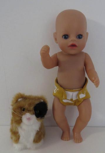 poppenkleertjes little babypop born 30cm (luier) beschikbaar voor biedingen