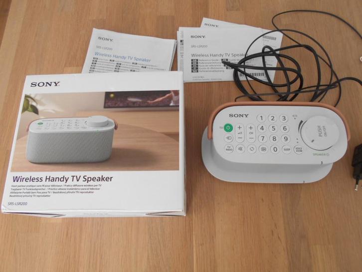 Draadloze tv speaker, Wireless Handy TV speaker, Audio, Tv en Foto, Luidsprekers, Gebruikt, Overige typen, Minder dan 60 watt