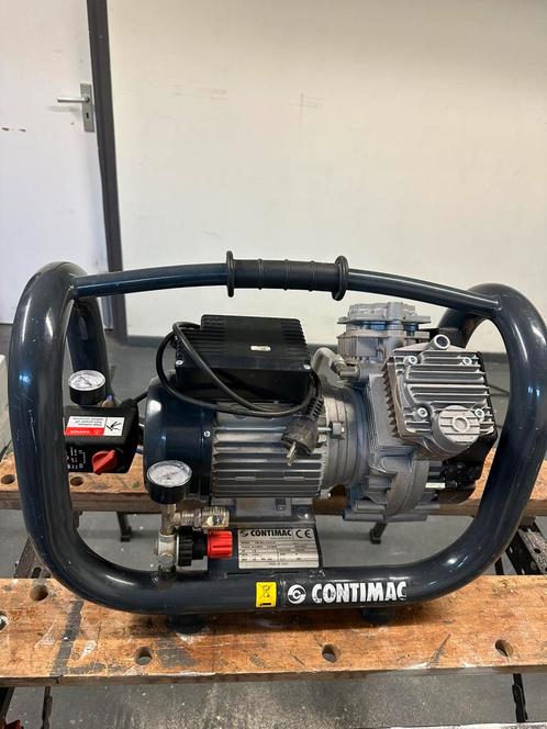 Contimac compressor, Doe-het-zelf en Verbouw, Compressors, Zo goed als nieuw, 6 tot 10 bar, Minder dan 25 liter, Ophalen