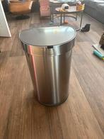 Simple human sensor prullenbak, Huis en Inrichting, Woonaccessoires | Prullenbakken, 40 liter of meer, Ophalen, Zo goed als nieuw