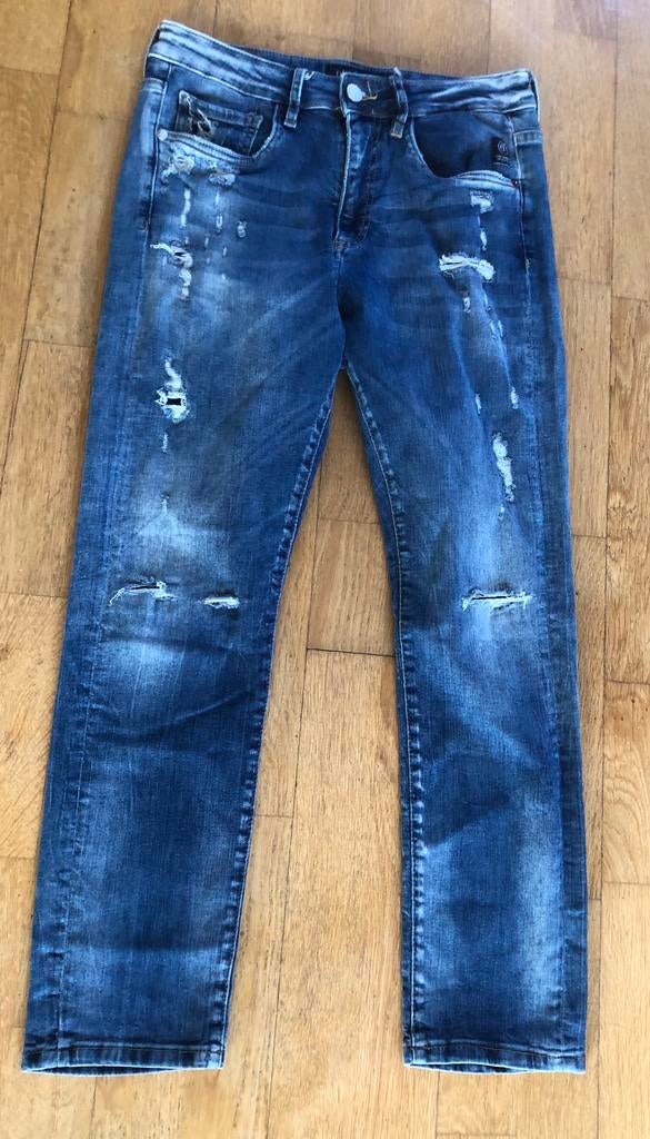 Elias Rumelis ripped jeans maat 25, Ophalen of Verzenden, Zo goed als nieuw, Blauw, W27 (confectie 34) of kleiner