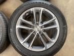 19 inch originele velgen + zomerbanden Hyundai Santa Fe, Auto-onderdelen, Banden en Velgen, 19 inch, Banden en Velgen, Ophalen of Verzenden