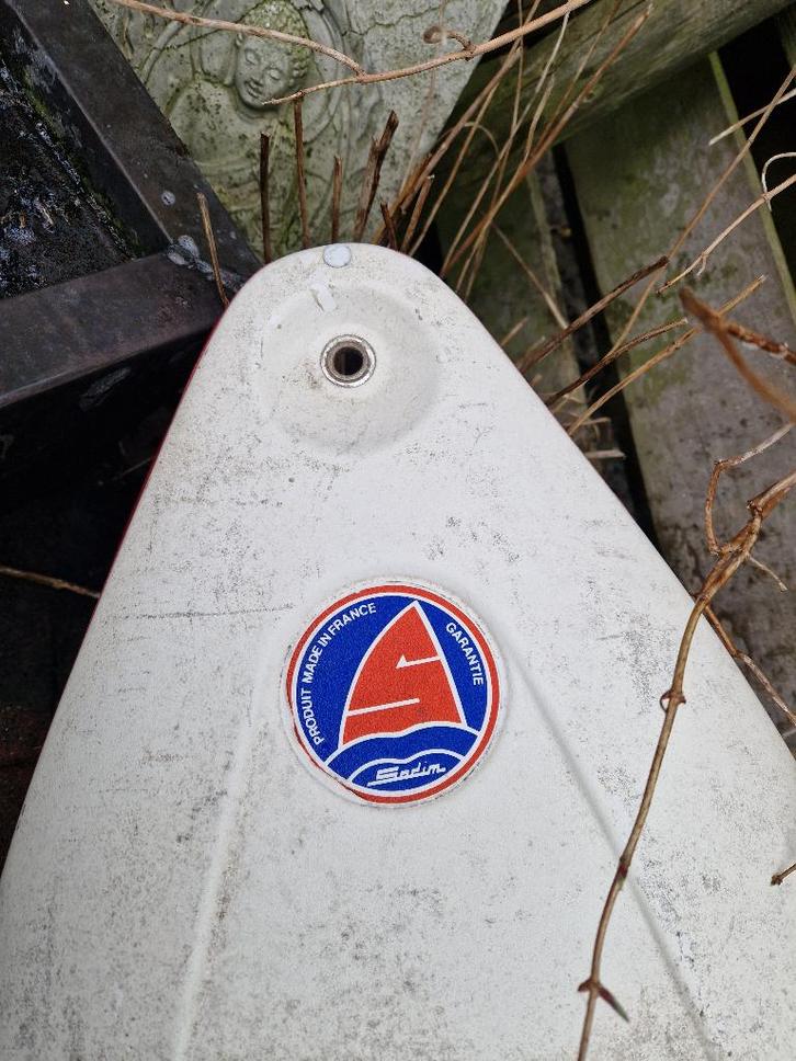 windsurfplank, Watersport en Boten, Windsurfen, Gebruikt, Plank, 250 tot 300 cm, Met vin(nen), 5 tot 7 m², Ophalen