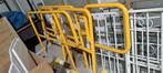 Geel veiligheidshek voor verdieping, Ophalen, Gebruikt