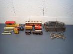 Model trein vintage blik uit Japan Aoshin en Duitsland HWN, Hobby en Vrije tijd, Modeltreinen | Overige schalen, Ophalen of Verzenden
