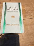 Wat ik zeker weet - Oprah Winfrey, tweede druk, Achtergrond en Informatie, Spiritualiteit algemeen, Ophalen of Verzenden, Zo goed als nieuw