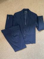 Esprit donkerblauw jasje en broek maat 38 (als nieuw), Blauw, Kostuum of Pak, Esprit, Maat 38/40 (M)