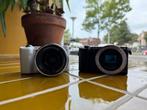 Twee Sony A5000 camera’s – inclusief lens, batterijen, SD, 20 Megapixel, Gebruikt, Compact, Ophalen of Verzenden