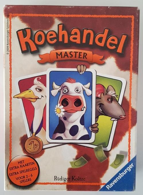 Koehandel Master, Hobby en Vrije tijd, Gezelschapsspellen | Kaartspellen, Zo goed als nieuw, Een of twee spelers, Drie of vier spelers