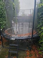 Trampoline met veiligheidsnet, Ophalen of Verzenden, Gebruikt
