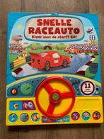 Snelle race geluid auto boek (nieuw), Ophalen of Verzenden, Zo goed als nieuw