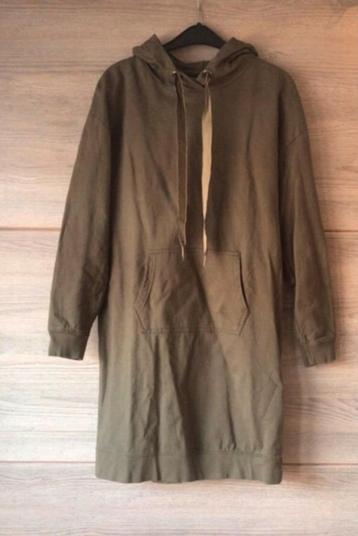 Khaki sweatdress Maat 36-38 / S beschikbaar voor biedingen
