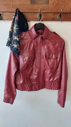 Wet seal  Rood bikerjasje jas XL nepleer tussenjas, Ophalen of Verzenden, Gedragen, Maat 46/48 (XL) of groter, Rood