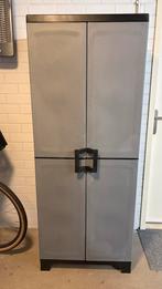 Kunststof tuinkast met verstelbare planken, Ophalen, Gebruikt, Kunststof, Overige typen