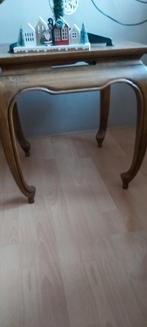 Houten bijzettafeltje in goede staat, Ophalen, Rechthoekig, Minder dan 55 cm