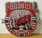 Farmall international harvester tractor relief reclamebord, Info@deconoord.nl, Verzenden, Deco Noord, Nieuw