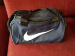 Blauwe nike sporttas met reclame opdruk zie foto nr 2, Ophalen of Verzenden, Gebruikt, Unisex volwassen