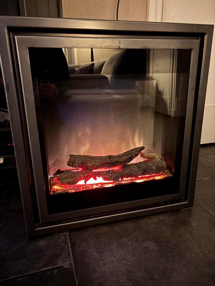 Faber Narvik Nova elektrische haard / kachel, Huis en Inrichting, Haarden, Gebruikt, Elektrische haard, Ophalen