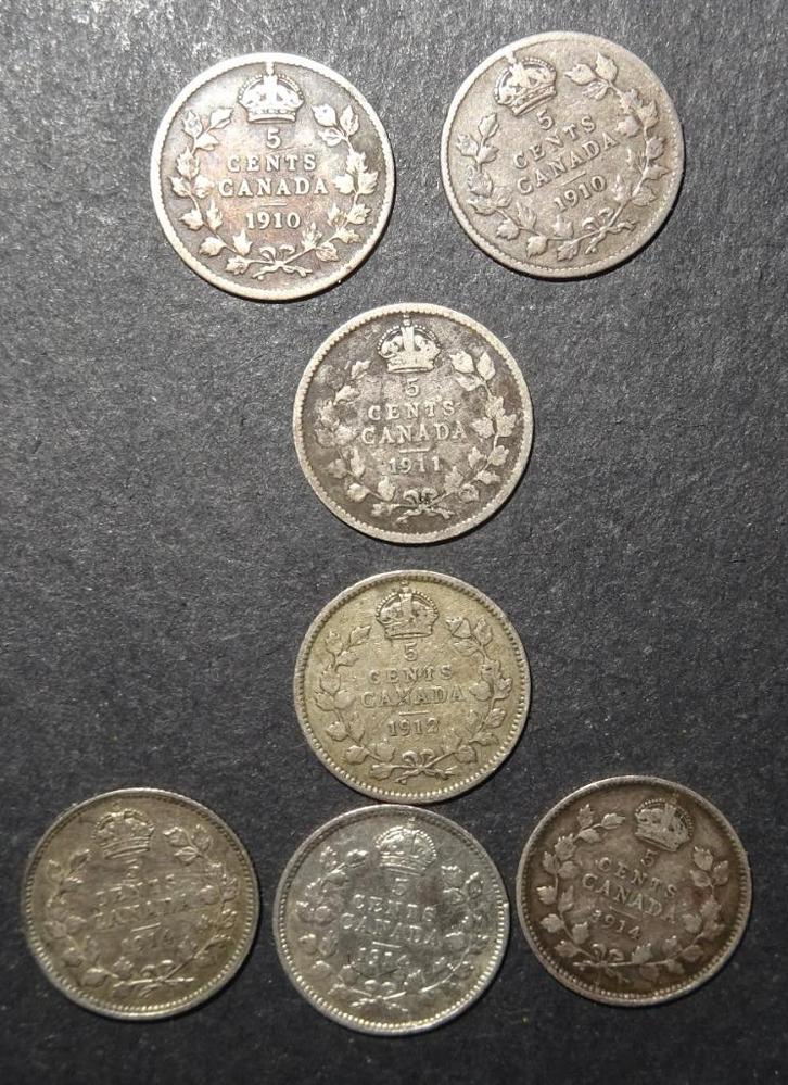 Munten Canada, Postzegels en Munten, Munten | Amerika, Noord-Amerika, Zilver, Verzenden