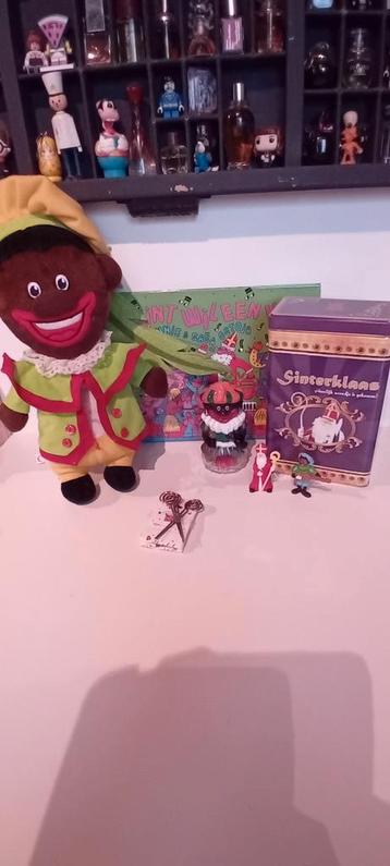 Sinterklaas en Piet decoratie set 10 beschikbaar voor biedingen