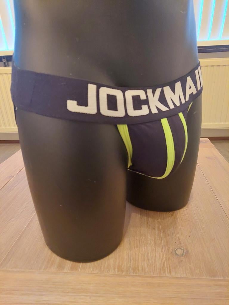 Zeer uitdagende stoere jock., Kleding | Heren, Ondergoed, Verzenden, Zwart, Jockmail, Overige typen
