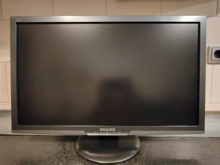 27 inch Monitor, 27" Philips, Computers en Software, Monitoren, Gebruikt, 60 Hz of minder, DVI, HDMI, VGA, Gaming, Hoofdtelefoonaansluiting