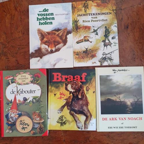 boeken van Rien Poortvliet, Boeken, Prentenboeken en Plaatjesalbums, Gelezen, Ophalen of Verzenden