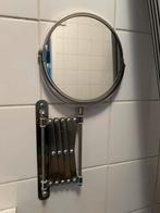 Verstelbare gezichtsspiegel badkamer spiegel, Huis en Inrichting, Woonaccessoires | Spiegels, Rond, Ophalen of Verzenden, Zo goed als nieuw