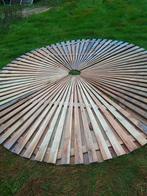 Vlonder schutting  deur, Tuin en Terras, Parasols, Ophalen, Minder dan 1 meter, Parasolvoet