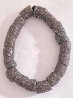 Armband met stenen kralen, Ophalen of Verzenden, Zo goed als nieuw, Overige materialen