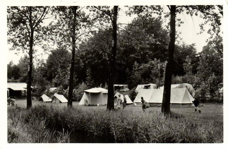 Kampeerterrein De Elderschans, Aardenburg - 1967 gelopen, Verzamelen, Ansichtkaarten | Nederland, Gelopen, Noord-Brabant, Voor 1920