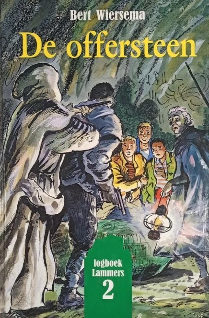 Bert Wiersema - De offersteen - Logboek Lammers 2, Boeken, Kinderboeken | Jeugd | 10 tot 12 jaar, Zo goed als nieuw, Ophalen of Verzenden